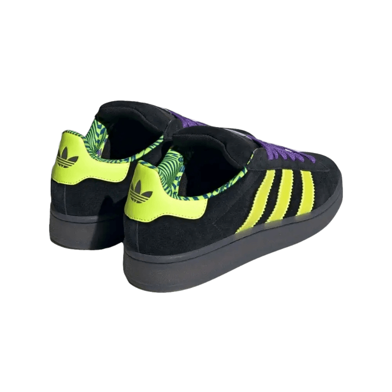 Tênis Adidas Campus 00s "Solar Yellow Purple Rush" Masculino Preto