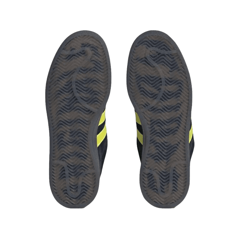Tênis Adidas Campus 00s "Solar Yellow Purple Rush" Masculino Preto