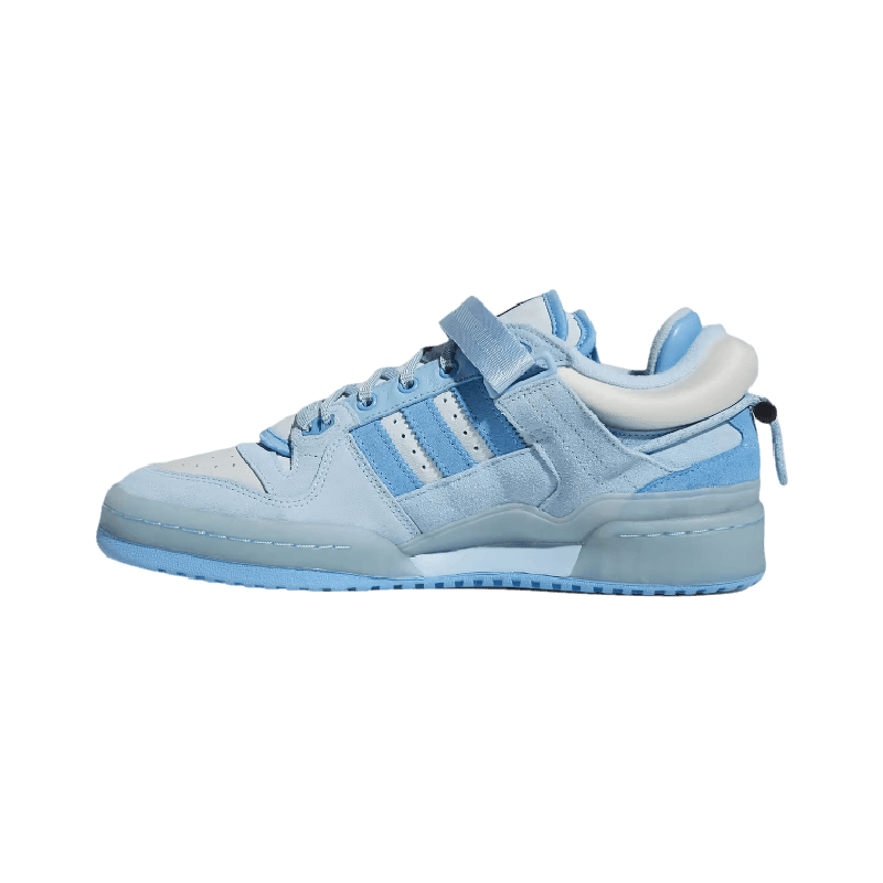 Tênis Adidas Forum Low x Bad Bunny "Blue Tint" Azul