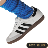 Tênis Adidas Samba OG "White Black Gum" Branco