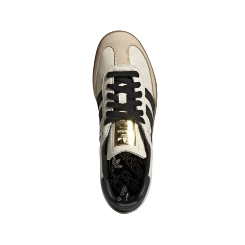 Tênis Adidas Samba OG "Cream White Core Black" Feminino Bege