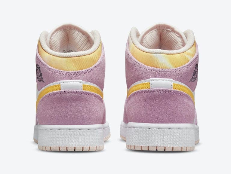 Tênis Air Jordan 1 "Mid Arctic Pink" Feminino Rosa