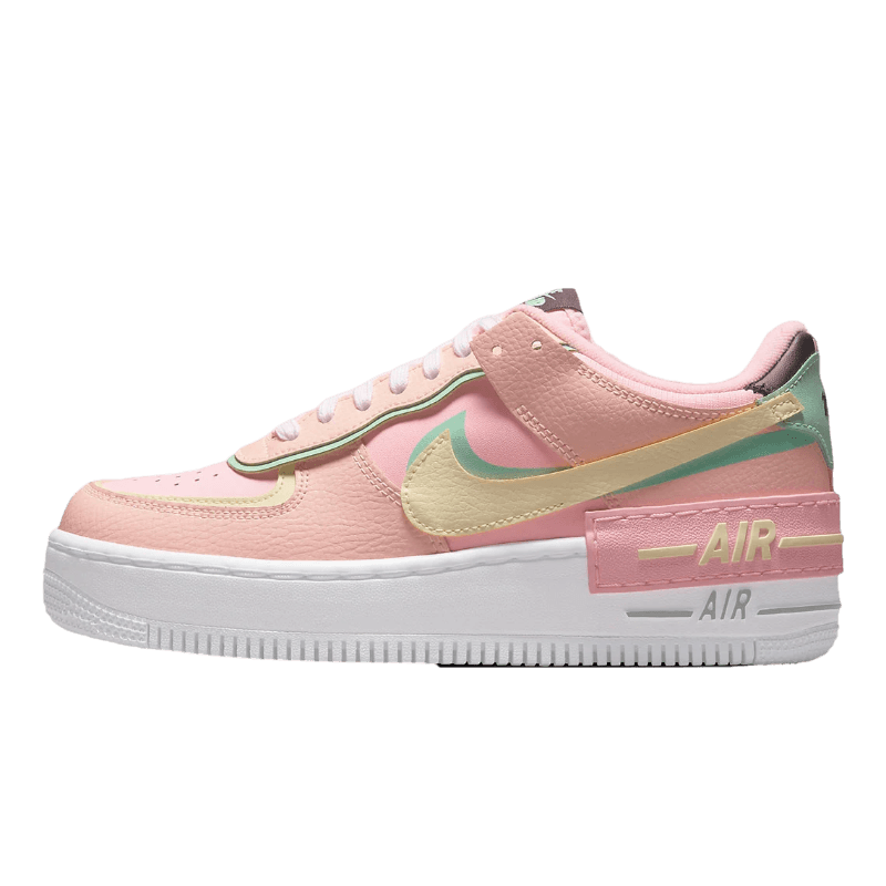 Tênis Air Force 1 Shadow "Arctic Punch" Rosa / Branco
