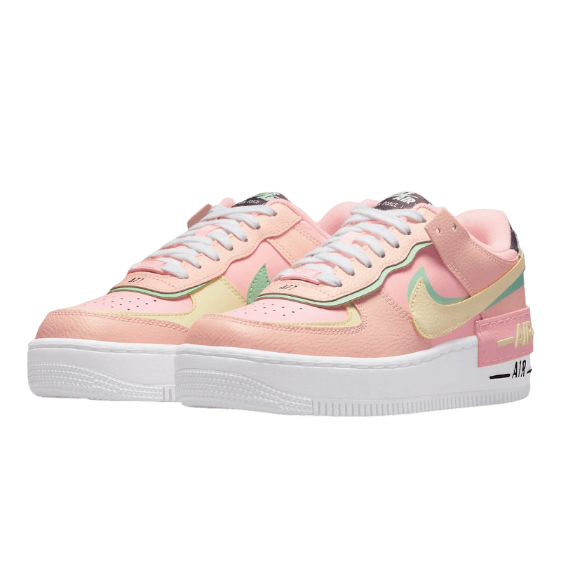 Tênis Air Force 1 Shadow "Arctic Punch" Rosa / Branco