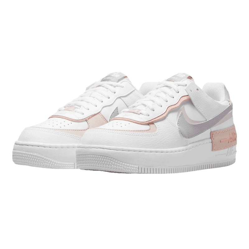 Tênis Air Force 1 Shadow "Amethyst" Branco / Roxo