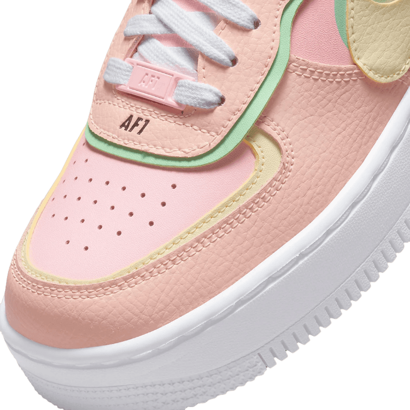Tênis Air Force 1 Shadow "Arctic Punch" Rosa / Branco
