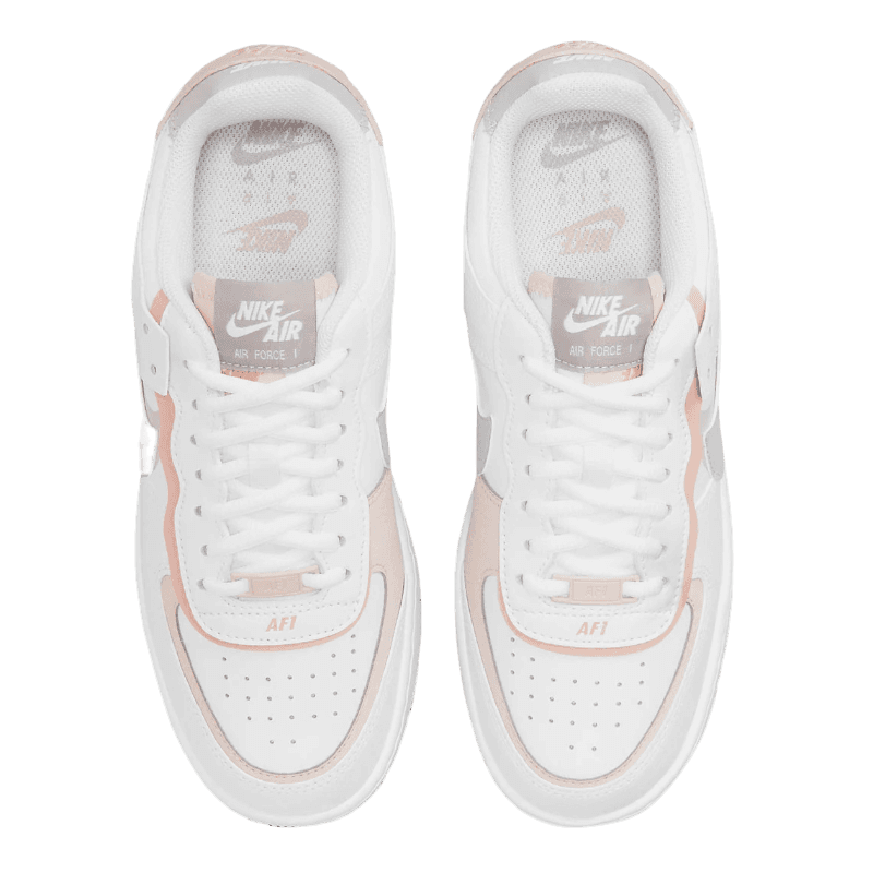 Tênis Air Force 1 Shadow "Amethyst" Branco / Roxo