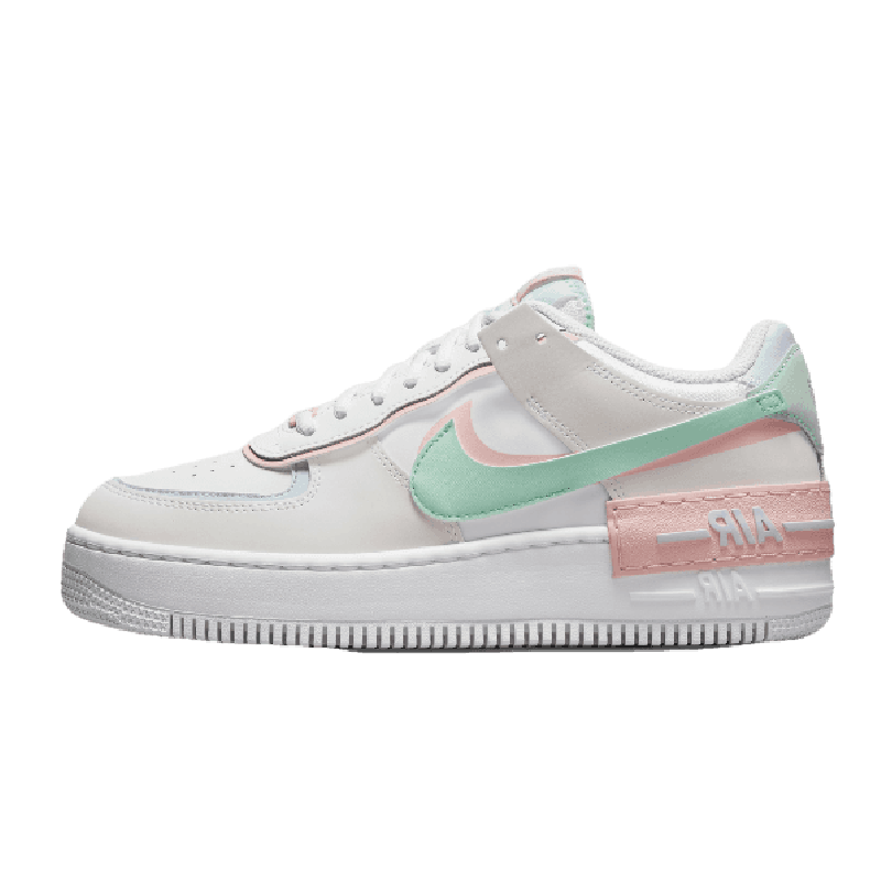 Tênis Air Force 1 Shadow "Atmosphere" Branco / Verde
