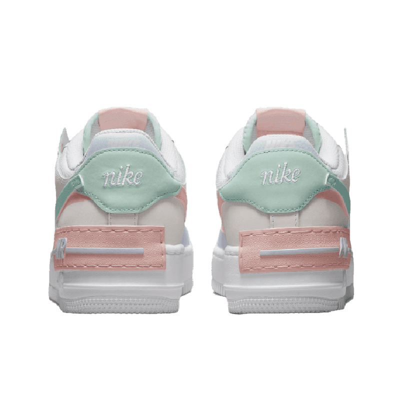 Tênis Air Force 1 Shadow "Atmosphere" Branco / Verde