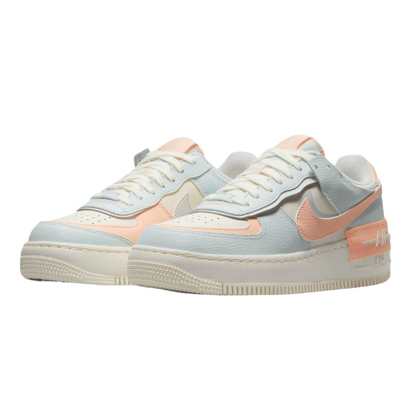 Tênis Air Force 1 Shadow "Barely Green" Branco / Bege