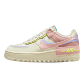 Tênis Air Force 1 Shadow "Cashmere" Branco / Rosa