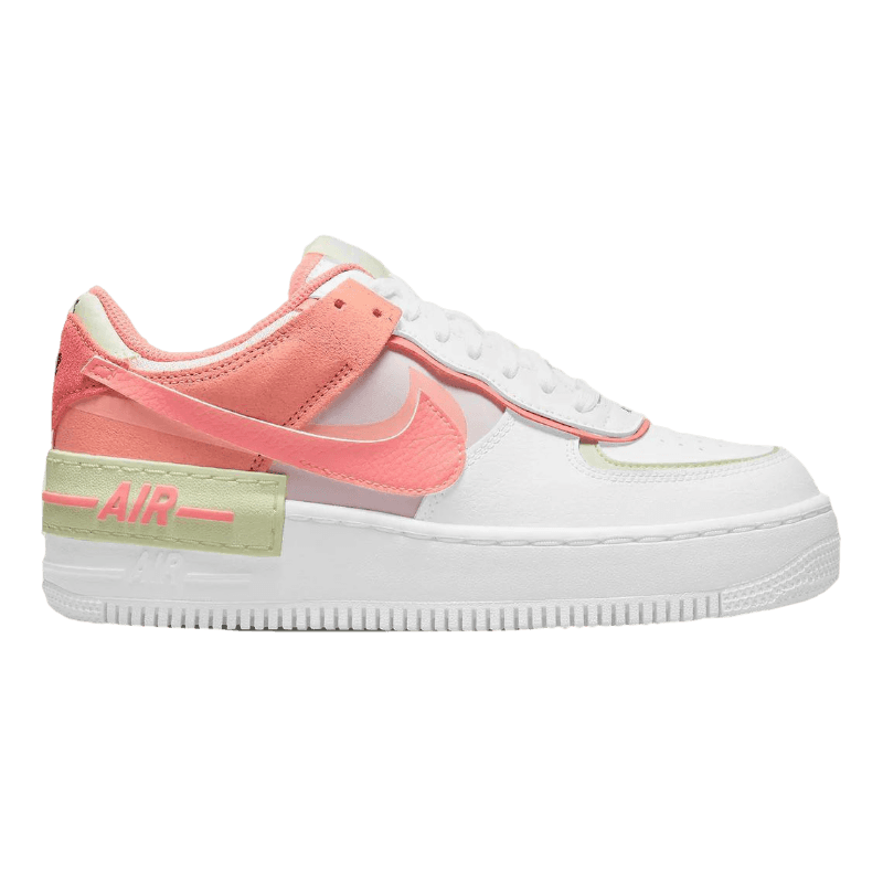 Tênis Air Force 1 Shadow "Magic Ember" Branco / Rosa