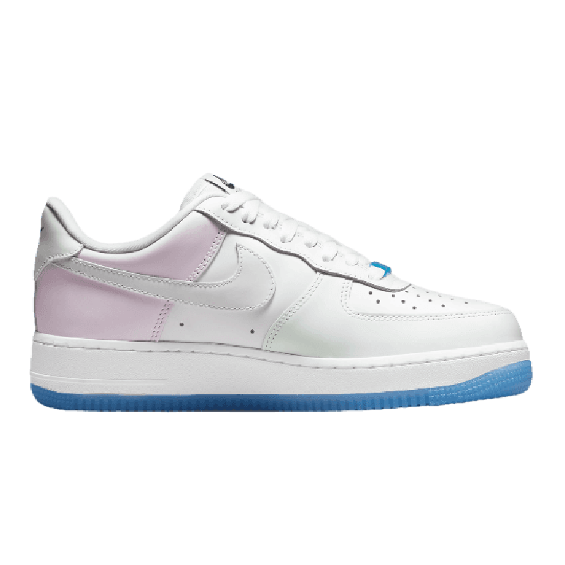 Tênis Air Force 1 "UV Full Reactive" Branco / Azul