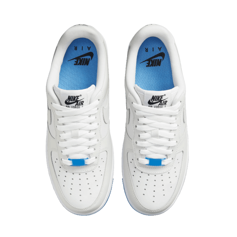 Tênis Air Force 1 "UV Full Reactive" Branco / Azul