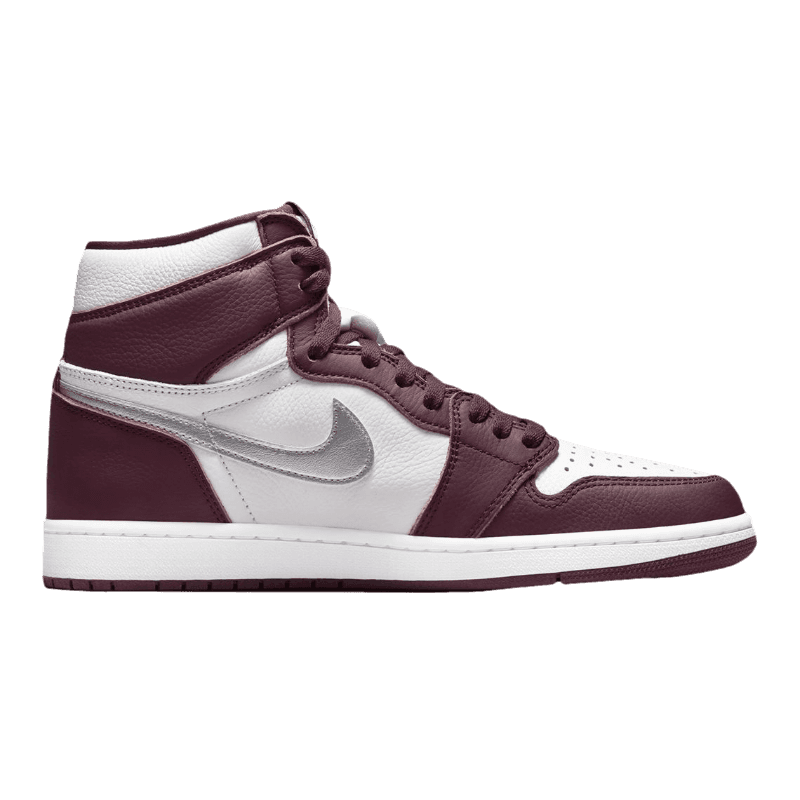 Tênis Air Jordan 1 High "Bordeaux" Bordô