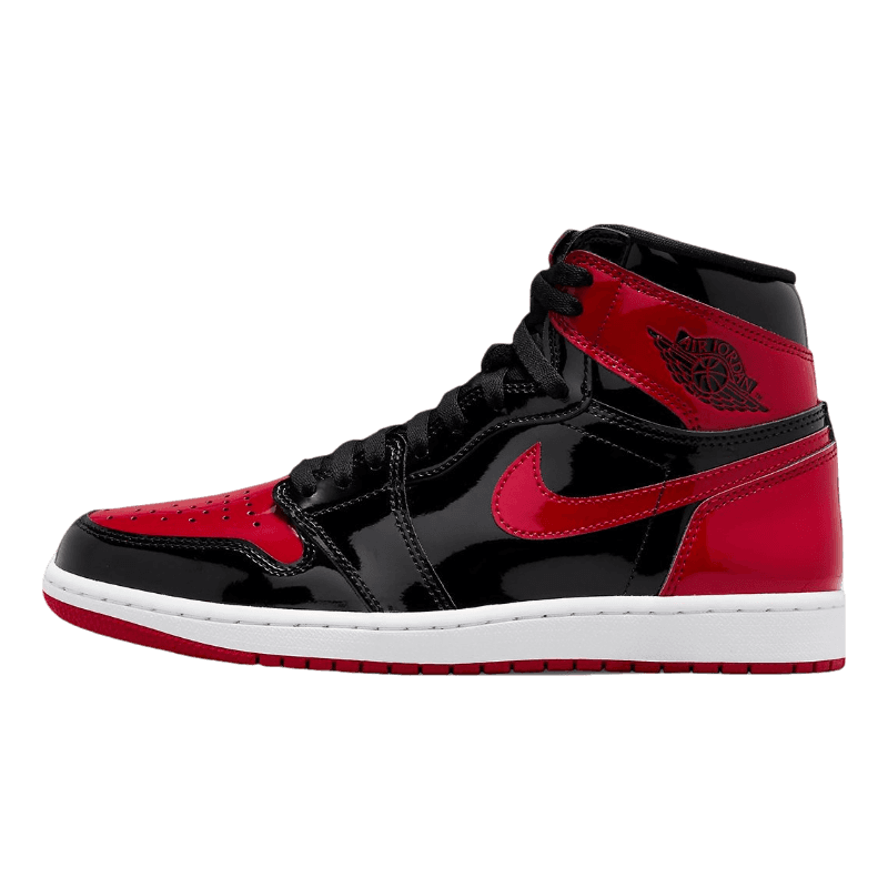 Tênis Air Jordan 1 High "Bred Patent" Vermelho / Preto