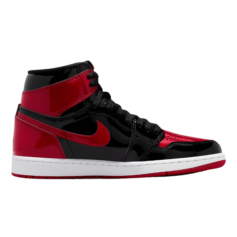 Tênis Air Jordan 1 High "Bred Patent" Vermelho / Preto