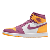Tênis Air Jordan 1 High "Brotherhood" Rosa / Amarelo