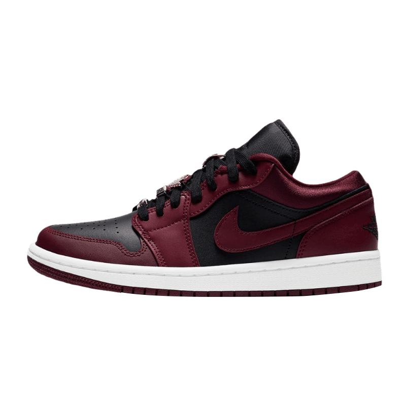 Tênis Air Jordan 1 Low "Dark Beetroot" Vinho