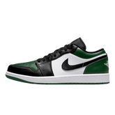 Tênis Air Jordan 1 Low "Green Toe" Preto / Verde