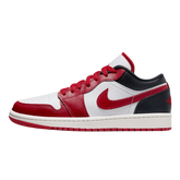 Tênis Air Jordan 1 Low "White Gym Red" Masculino Vermelho