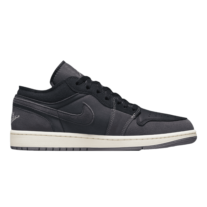 Tênis Air Jordan 1 Low "Inside Out Black" Cinza
