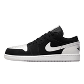 Tênis Air Jordan 1 Low SE "Diamond" Preto / Branco