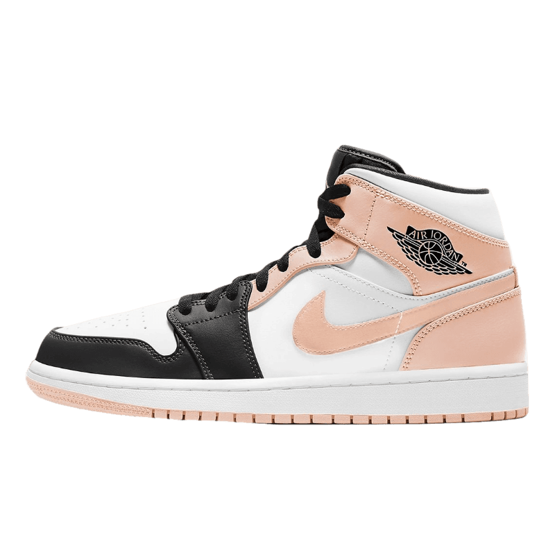 Tênis Air Jordan 1 Mid "Crimson Tint" Feminino Rosa