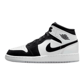 Tênis Air Jordan 1 Mid "Diamond" Branco / Preto