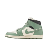 Tênis Air Jordan 1 Mid "Jade Smoke" Feminino Verde