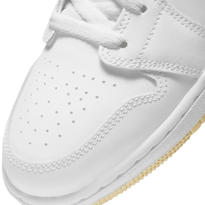 Tênis Air Jordan 1 Mid "Paint Drip" Feminino Rosa