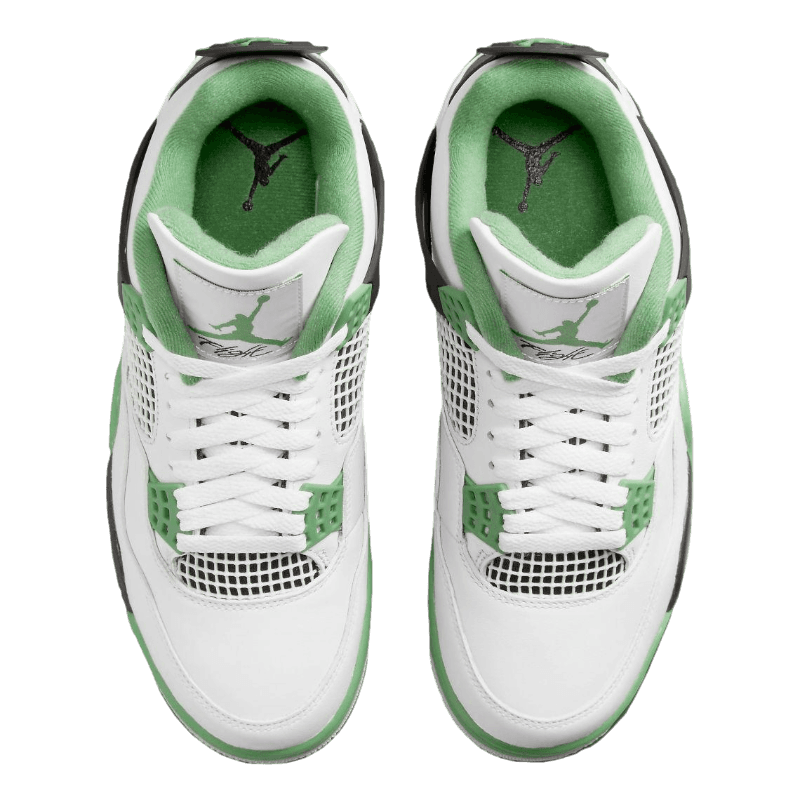 Tênis Air Jordan 4 "Oil Green" Branco / Verde