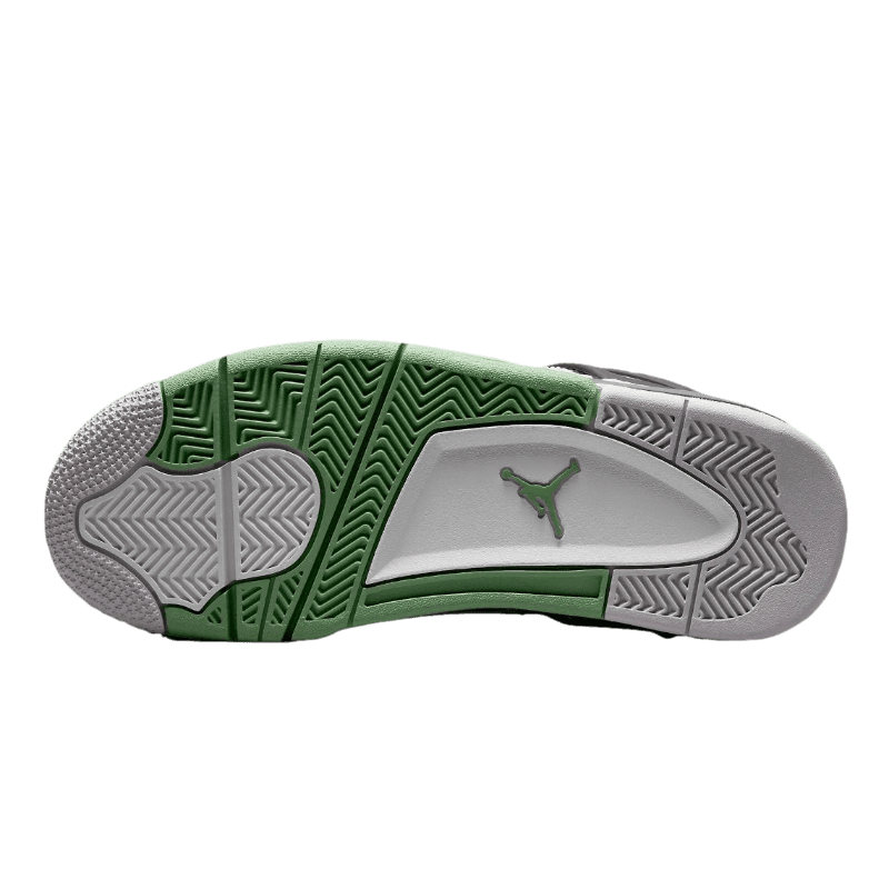 Tênis Air Jordan 4 "Oil Green" Branco / Verde