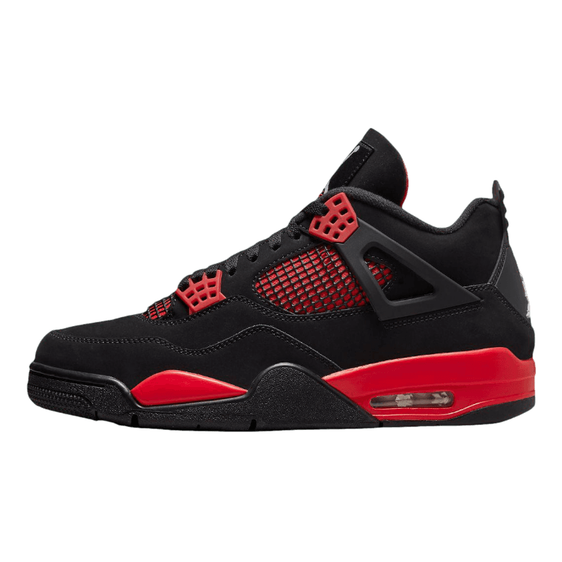 Tênis Air Jordan 4 "Red Thunder" Masculino Preto / Vermelho