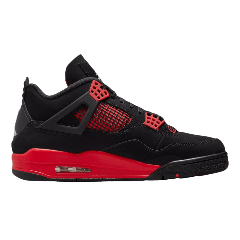 Tênis Air Jordan 4 "Red Thunder" Masculino Preto / Vermelho