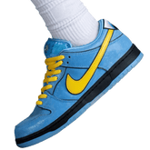 Tênis Dunk Low SB x Meninas Super Poderosas "Lindinha" Azul