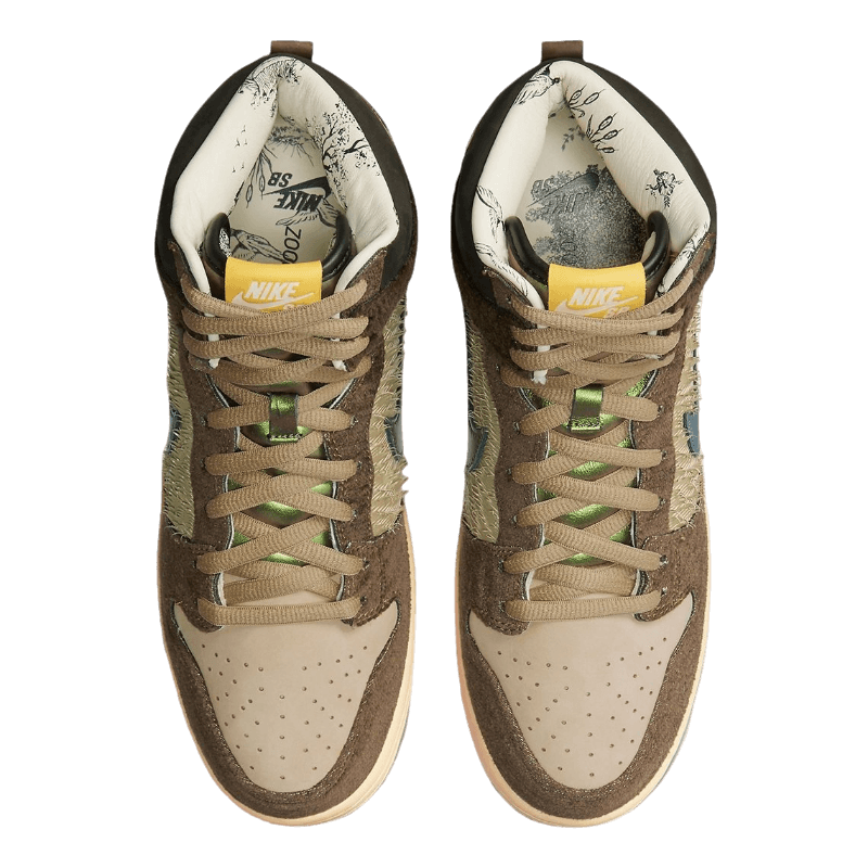 Tênis Dunk High Concepts "Turdunken Mallard" Masculino