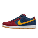 Tênis Dunk Low "Barcelona" Masculino Vermelho / Azul