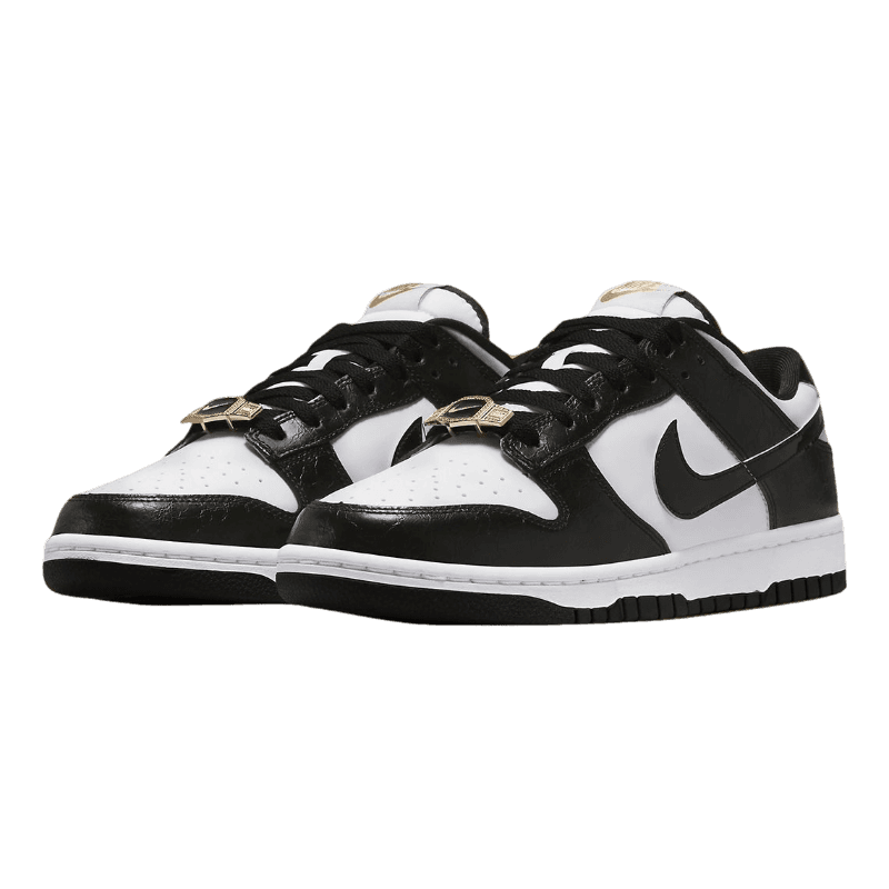 Tênis Dunk Low "Black World Champ" Masculino Preto / Branco