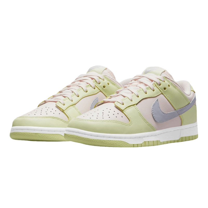 Tênis Dunk Low Light "Soft Pink" Feminino Verde