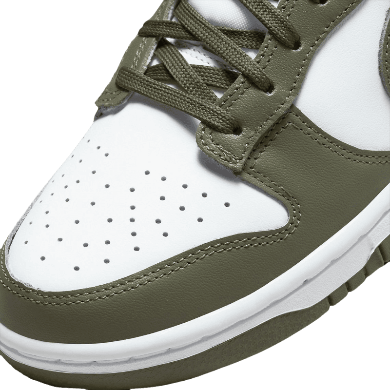 Tênis Dunk Low "Medium Olive" Feminino Verde