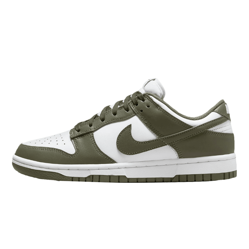 Tênis Dunk Low "Medium Olive" Feminino Verde