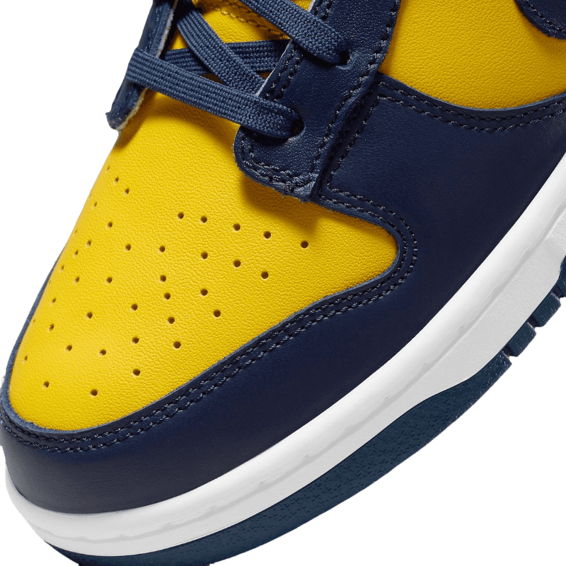 Tênis Dunk Low "Michigan" Masculino Azul / Amarelo