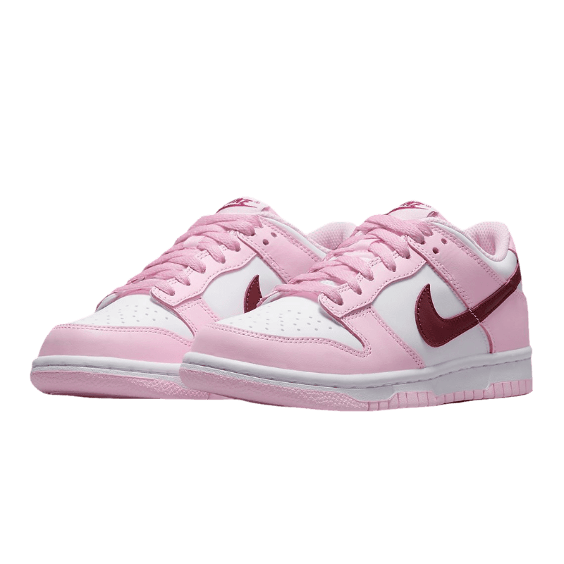 Tênis Dunk Low "Pink Foam" Feminino Rosa