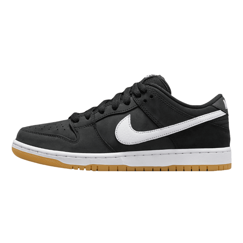 Tênis Dunk Low SB "Black Gum" Preto