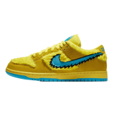 Tênis Dunk Low SB "Grateful Dead Yellow" Amarelo