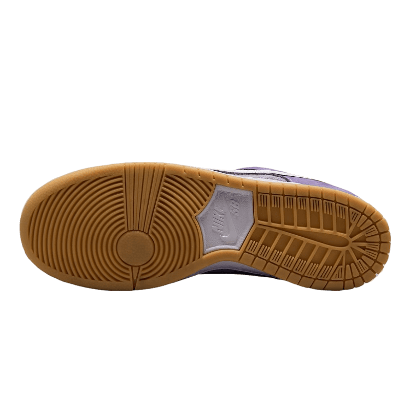 Tênis Dunk Low SB "Unbleached" Roxo