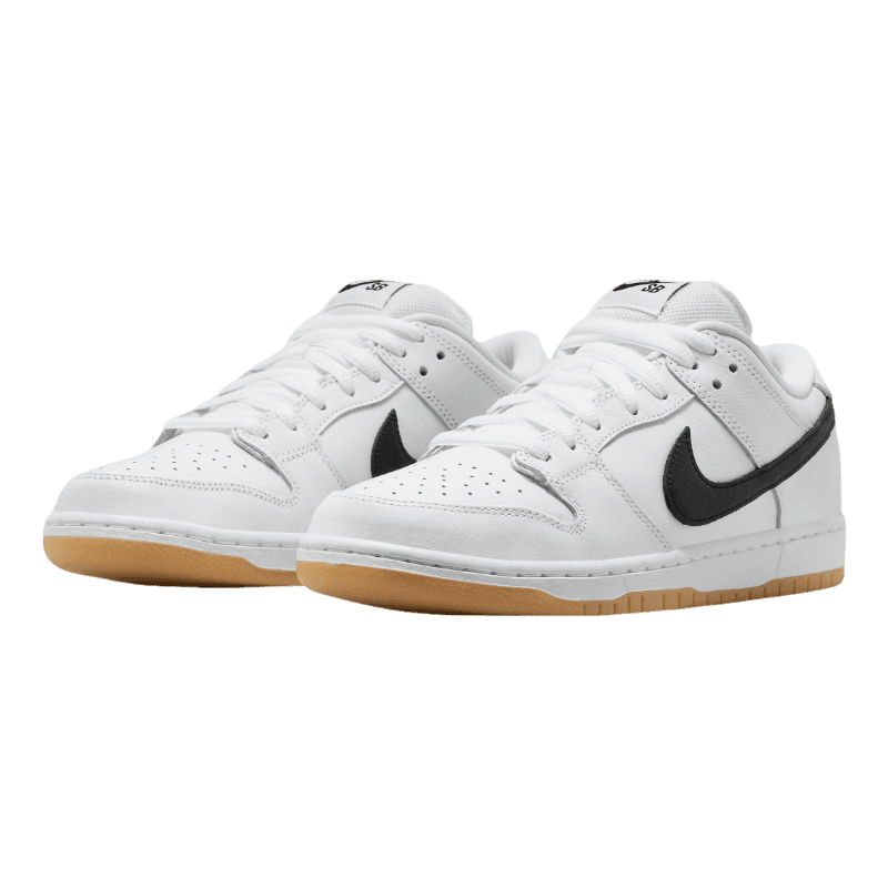 Tênis Dunk Low SB "White Gum" Branco