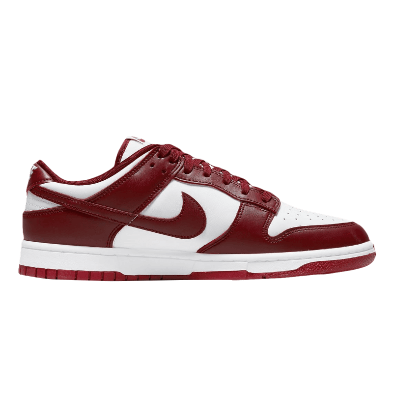 Tênis Dunk Low "Team Red" Masculino Vinho