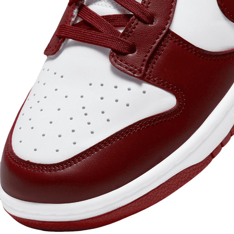 Tênis Dunk Low "Team Red" Masculino Vinho
